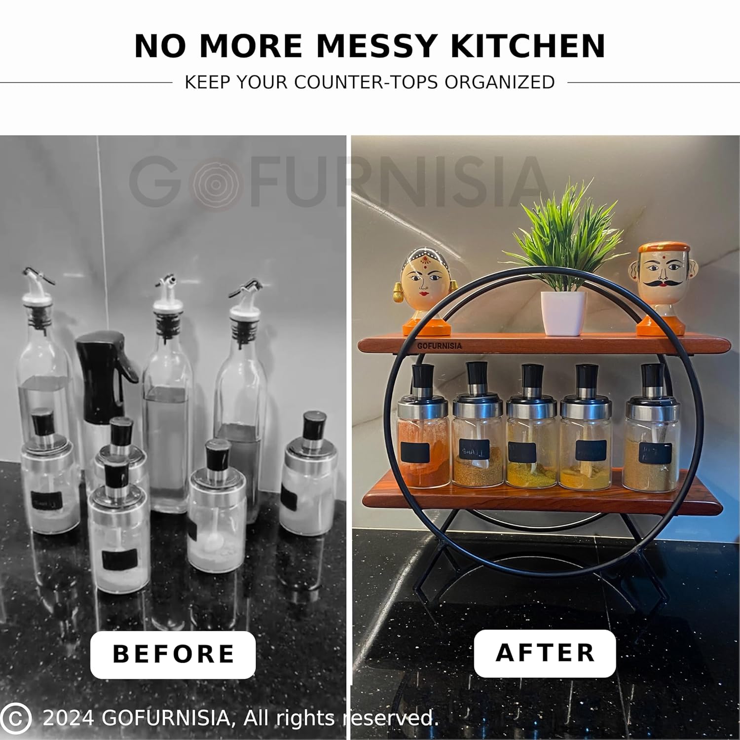 A+ content: Phalodi before and after, no more messy kitchen